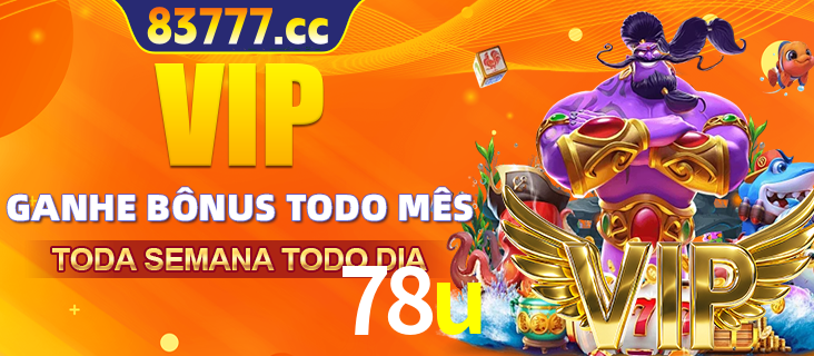 Banner promocional do 78u oferecendo 100% de recompensas adicionais contínuas para quem fizer o login diário (Daily sign-in), com um mascote de coelho.